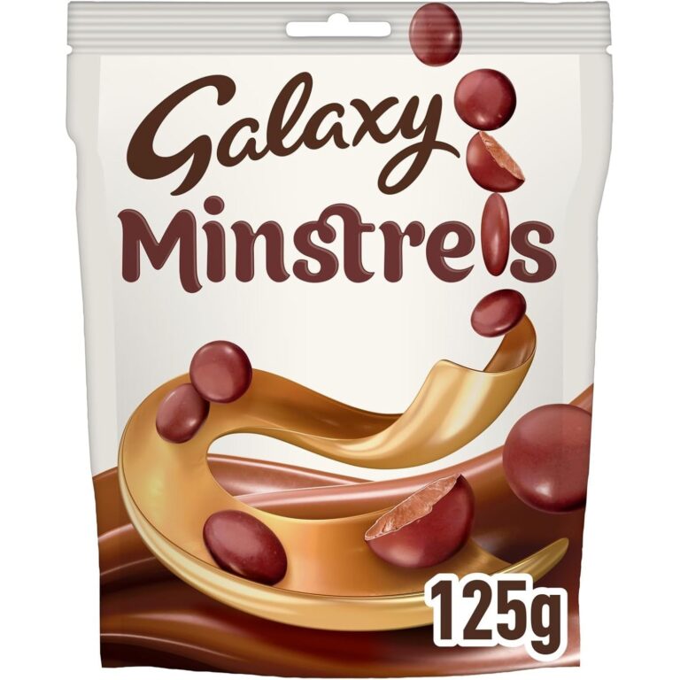 Galaxy Minstrels Milk Chocolate Pouch Bag 125G