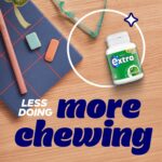 Extra Spearmint Sugarfree Chewing Gum Bottle 46 Pieces