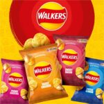 Walkers Meaty Variety Multipack Crisps Box 20X25 G (Packaging May Vary)