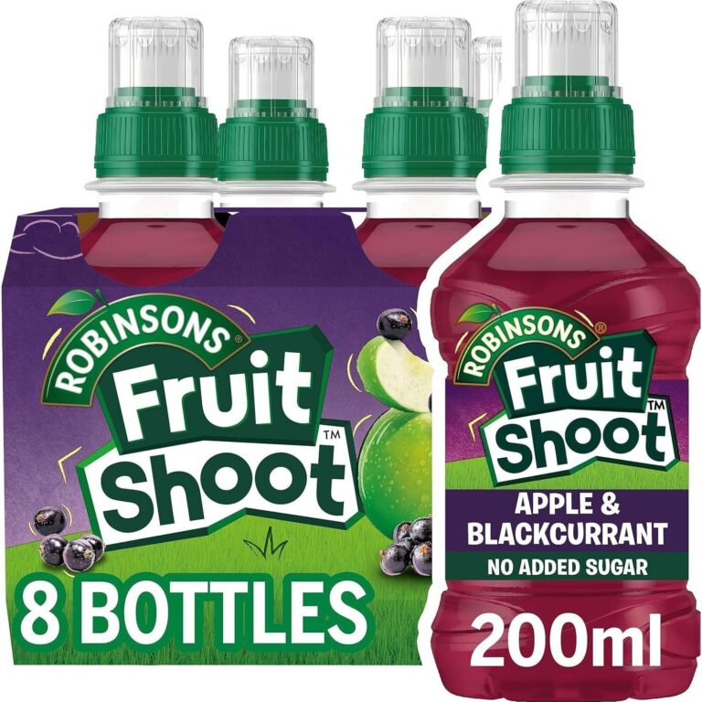Robinsons Fruit Shoot Apple & Blackcurrant, 8X200Ml
