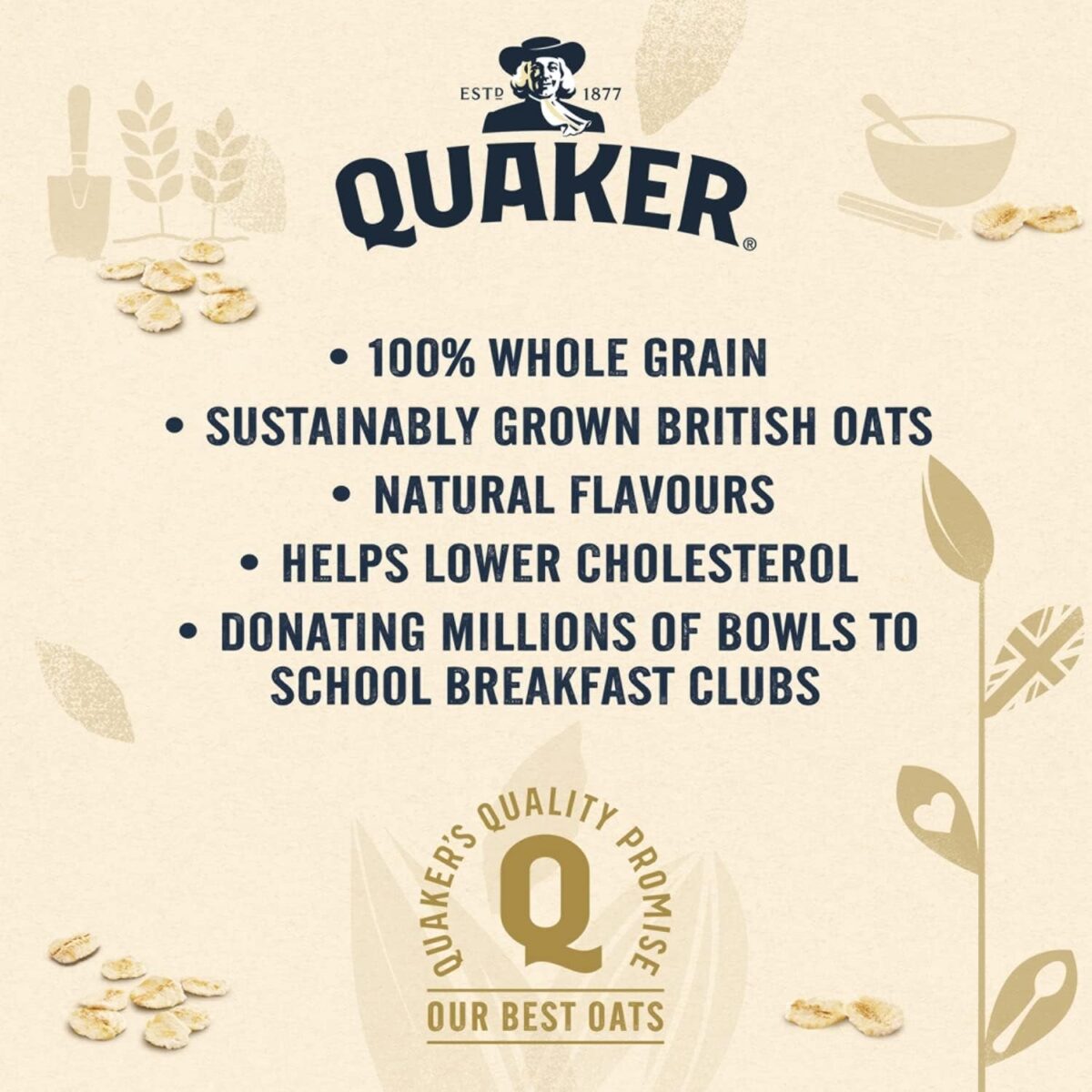 Quaker Oat so Simple Golden Syrup Porridge, 10 X 36 G