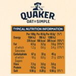 Quaker Oat so Simple Big Bowl Golden Syrup, 6 X 49.6 G