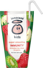 Innocent Kids Super Smoothie Strawberry, Kiwi & Apple 4X150Ml