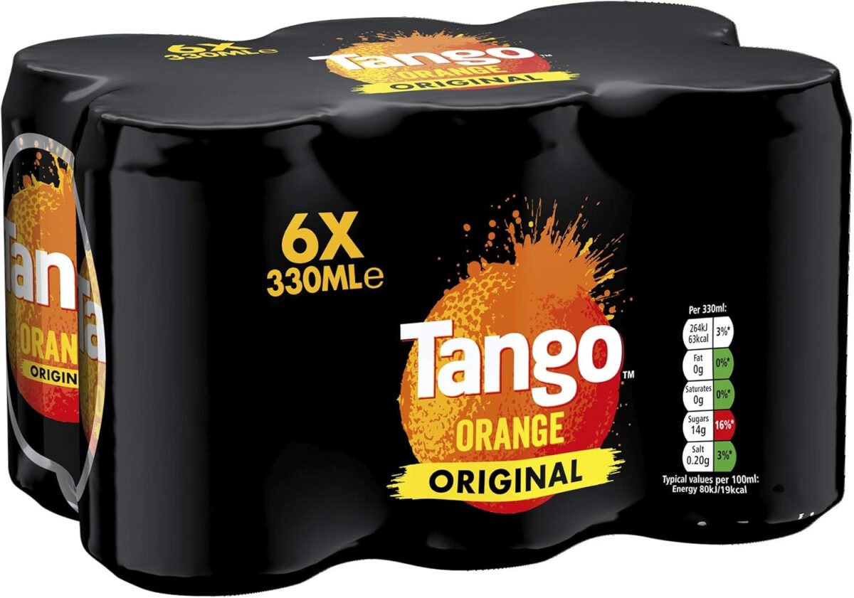 Tango Orange Cans, 6 X 330Ml