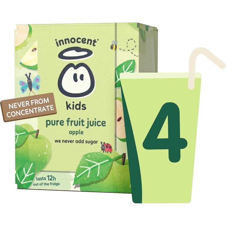 Innocent Kids Pure Apple Juice 4X150Ml