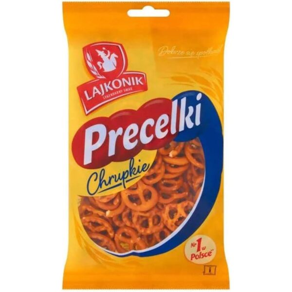 Lajkonik Salted Pretzels Snack - 130G