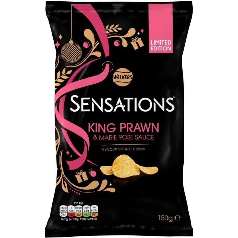 Walkers Sensations King Prawn and Marie Rose Sauce 150G