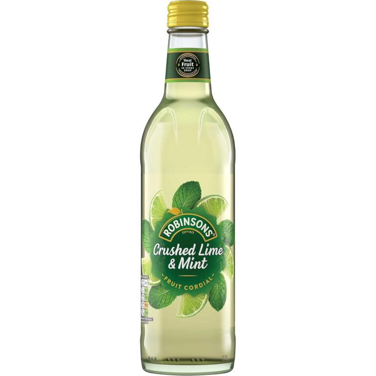 Robinsons Fruit Cordials Crushed Lime and Mint, 500Ml