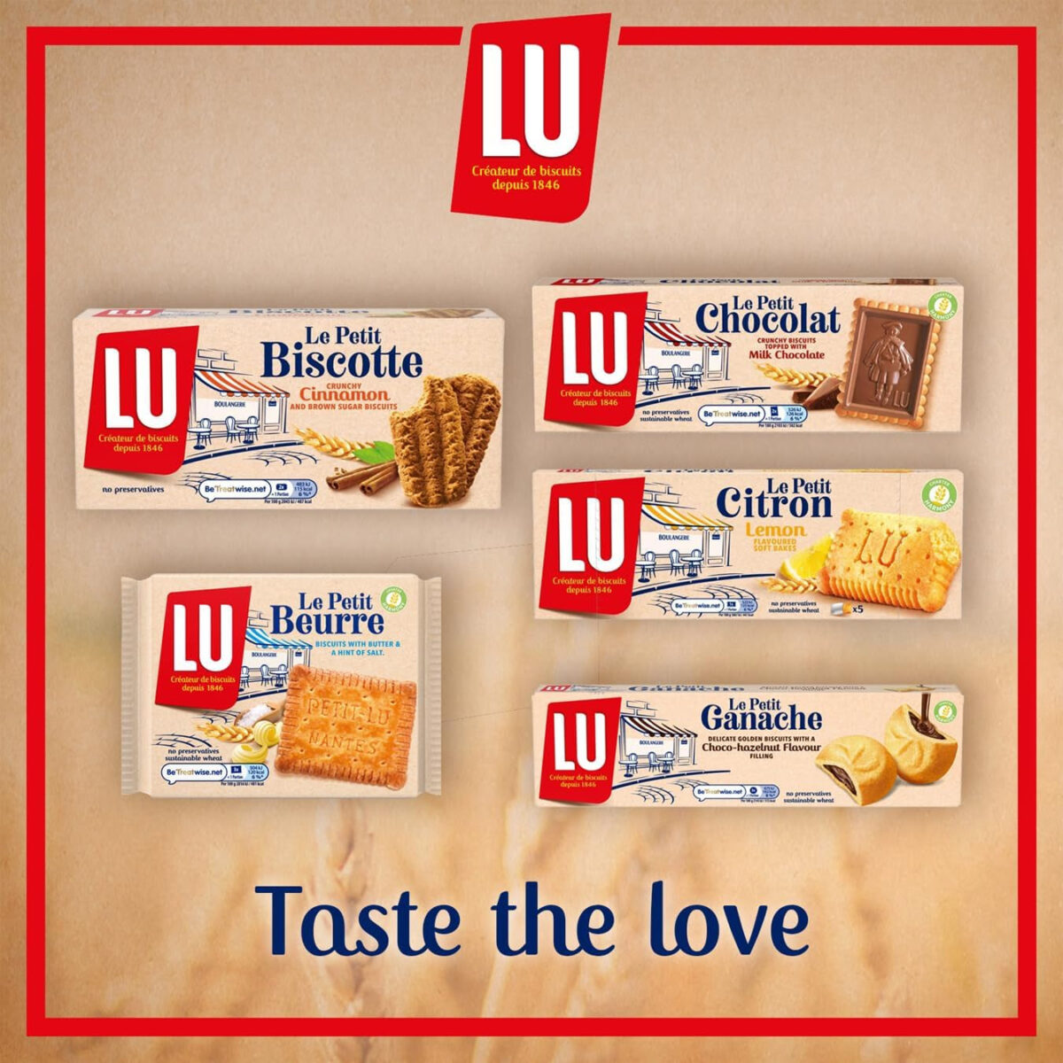 LU Le Petit Chocolate Biscuits 150G