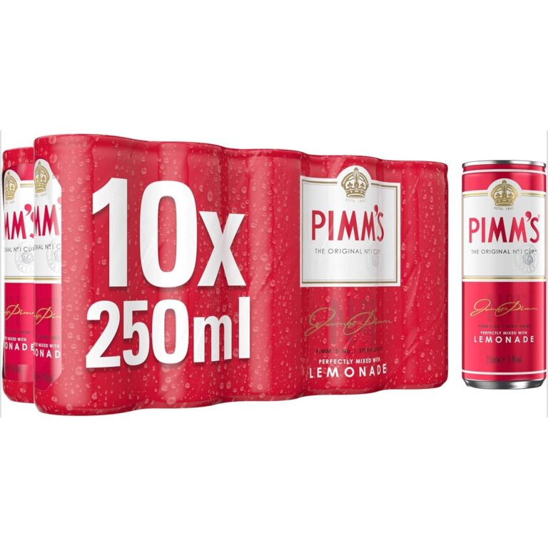 Pimm'S Lemonade Can , 10 X 250 Ml