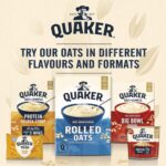 Quaker Oat so Simple Big Bowl Golden Syrup, 6 X 49.6 G