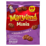 Maryland Mini Double Chocolate Chip Cookies, Pack of 6