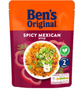 BEN'S ORIGINAL Spicy Mexican Microwave Rice Pouch 220G - Serves 2
