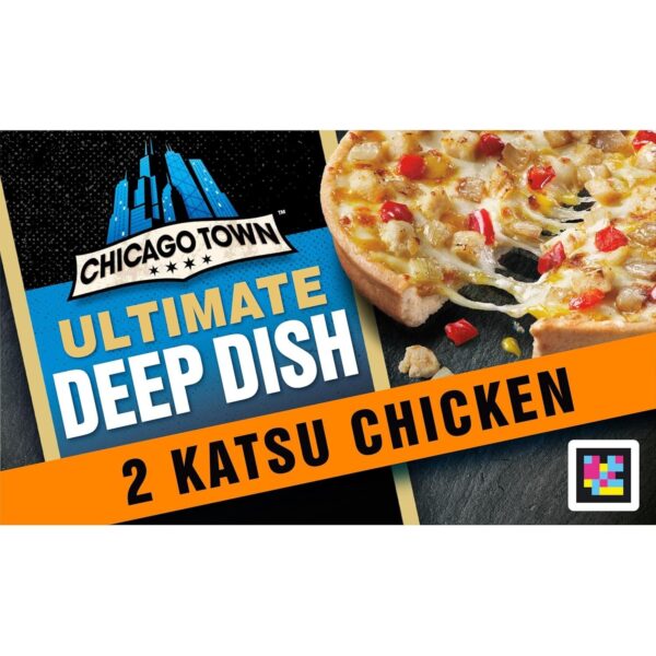 Chicago Town 2 Deep Dish Ultimate Katsu Curry Mini Pizzas 2 X 159G