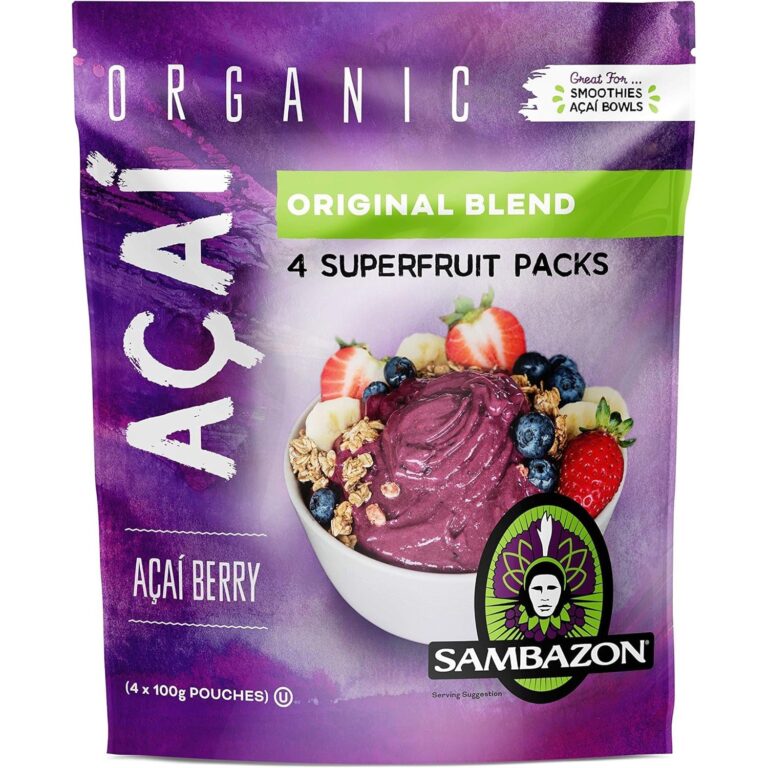 Sambazon Acai Original Superfruit Pack, 400G (Frozen)