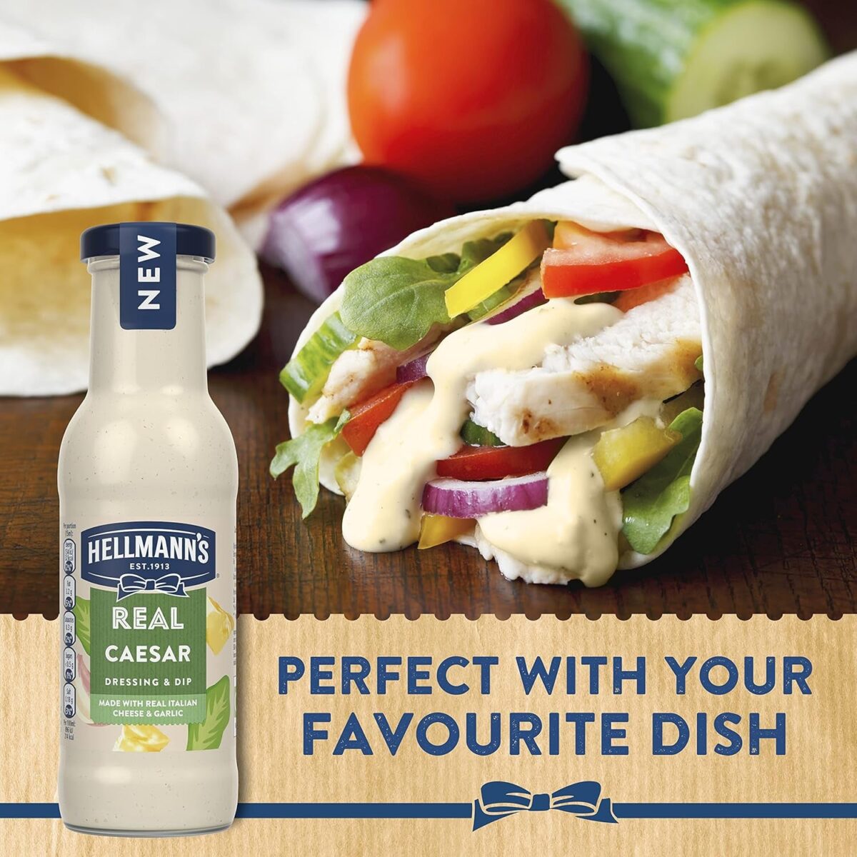 Hellmann'S Ceasar Salad Dressing, 250 Ml