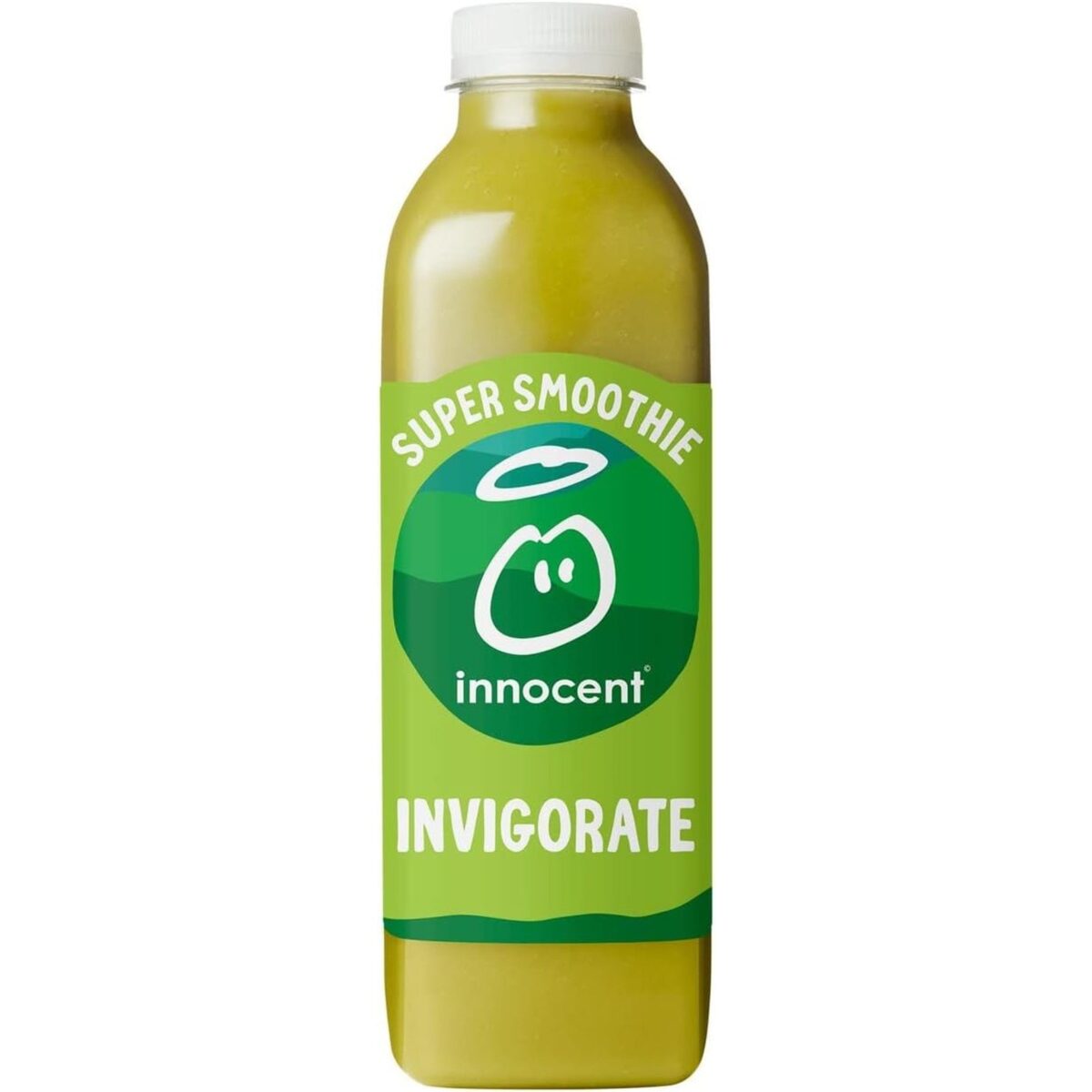 Innocent Invigorate Kiwi, Cucumber, Apple & Matcha Super Smoothie with Vitamins 750Ml