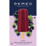 Remeo Gelato Trentino Blackcurrant Sorbet Lolly, 3 X 70 Ml