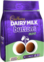 Cadbury Dairy Milk Giant Mint Chocolate Buttons, 110 G