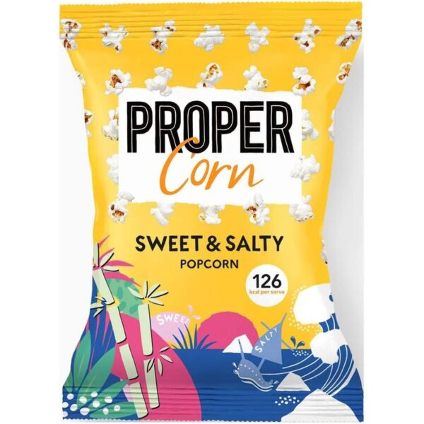 Propercorn Sweet and Salty Popcorn Sharing Bag, 90G