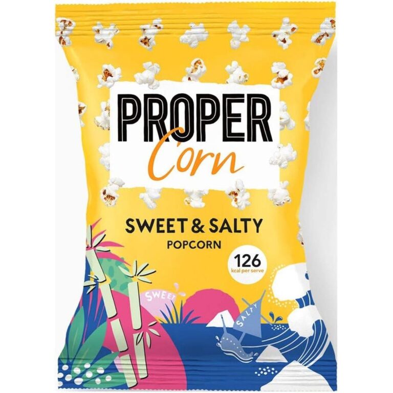 Propercorn Sweet and Salty Popcorn Sharing Bag, 90G