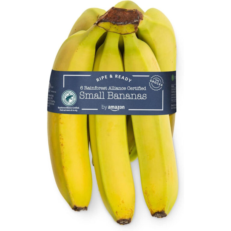 By Amazon Small Bananas, 6 Pack, 700 Grams
