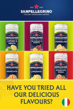 San Pellegrino Italian Sparkling Drinks Tastefully Light Sparkling Lemon Canned Soft Drink 12 X 330Ml | 73K Cals per Can