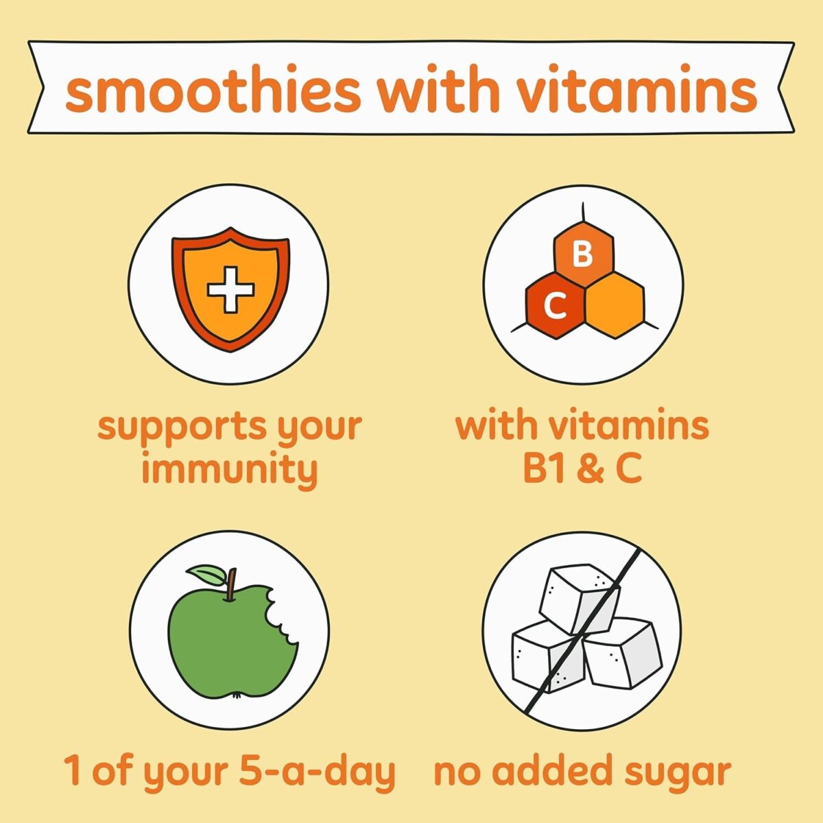 Innocent Recharge Mandarin, Carrot & Ginger Super Smoothie with Vitamins 750Ml