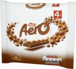 Aero Milk Chocolate Multipack, 4 X 27G