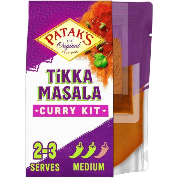 Patak'S Tikka Masala Curry Meal Kit 270G