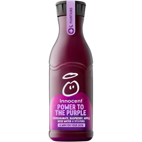 Innocent plus Power to the Purple Pomegranate & Raspberry Juice with Vitamins 750Ml