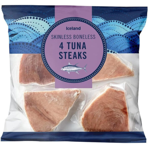 Iceland the Fish Market 4 Tuna Steaks 400G (Frozen)