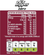 Dr Pepper Zero 2 Litre