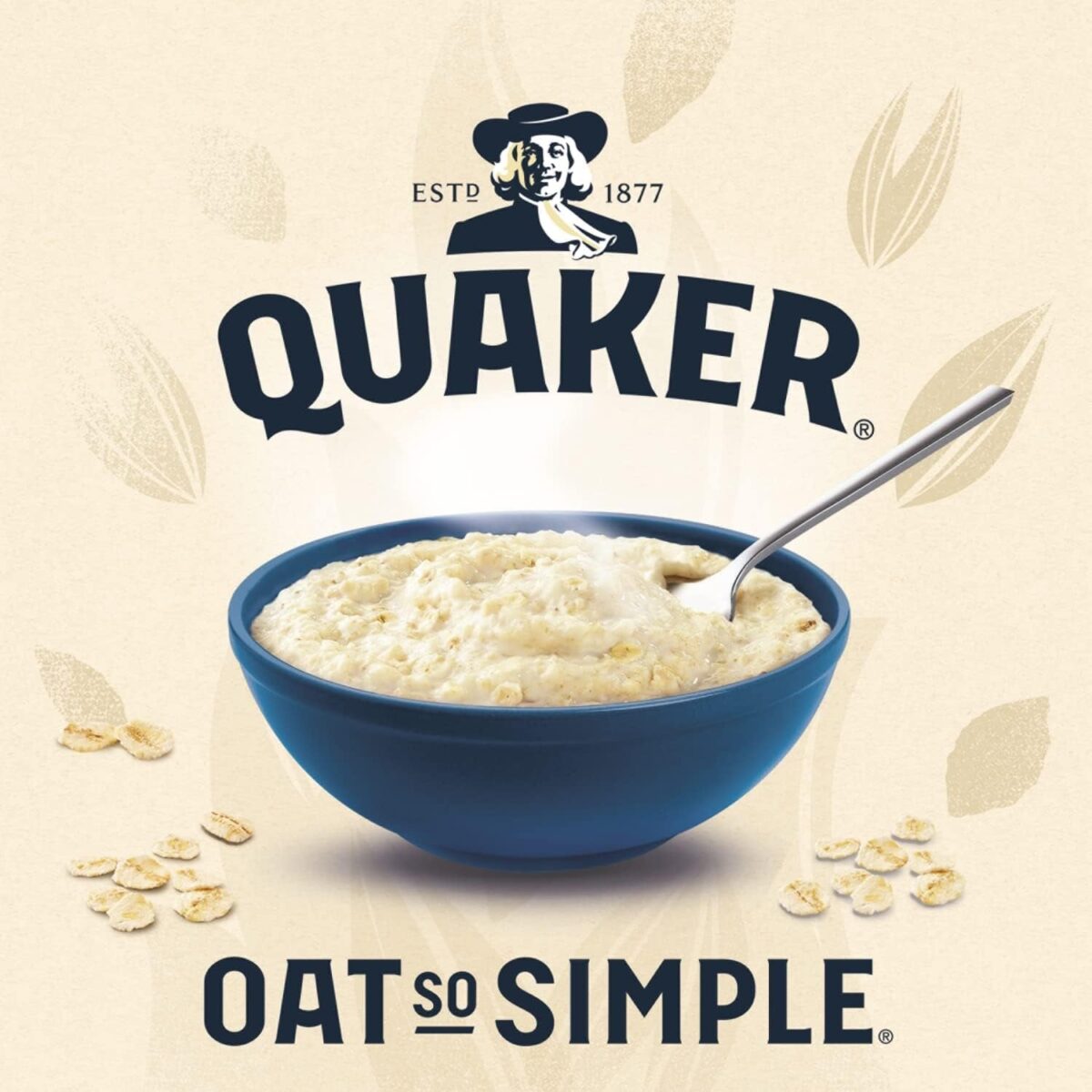 Quaker Oat so Simple Big Bowl Golden Syrup, 6 X 49.6 G