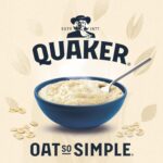 Quaker Oat so Simple Big Bowl Golden Syrup, 6 X 49.6 G
