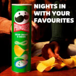 Pringles Sour Cream & Onion Sharing Crisps 185G