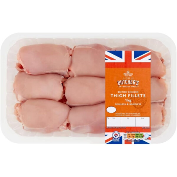 Morrisons Chicken Thigh Fillets 1Kg