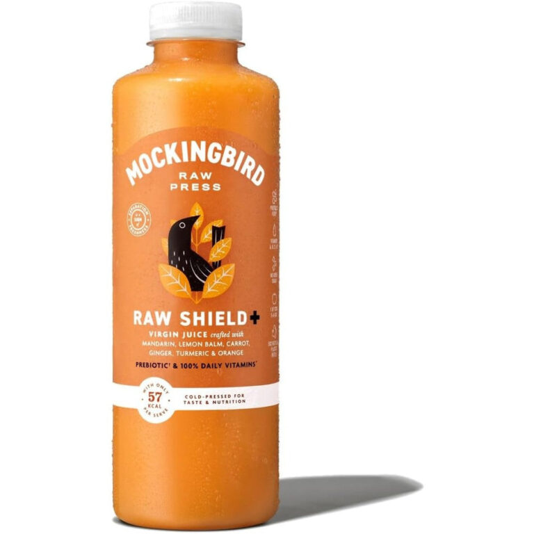 Mockingbird Raw Shield Orange & Mandarin Cold Pressed Juice 750Ml