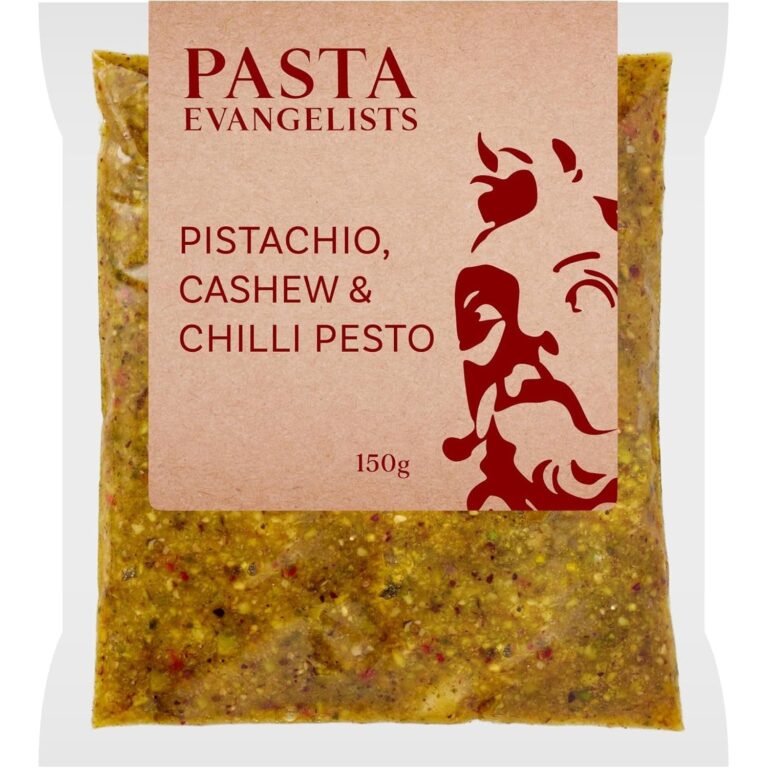 Pasta Evangelists Pistachio Cashew & Chilli Pesto, 150G