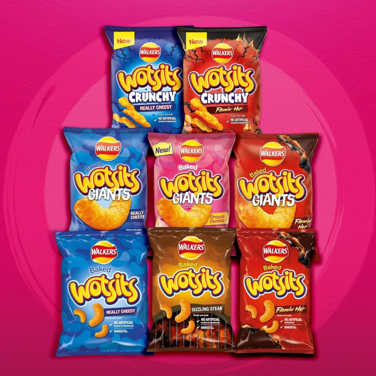 Wotsits Giants Prawn 105G