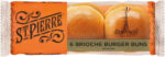 St. Pierre Brioche Burger Buns, Pack of 6