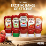 Heinz Tomato Ketchup 50% Less Sugar and Salt, 400Ml
