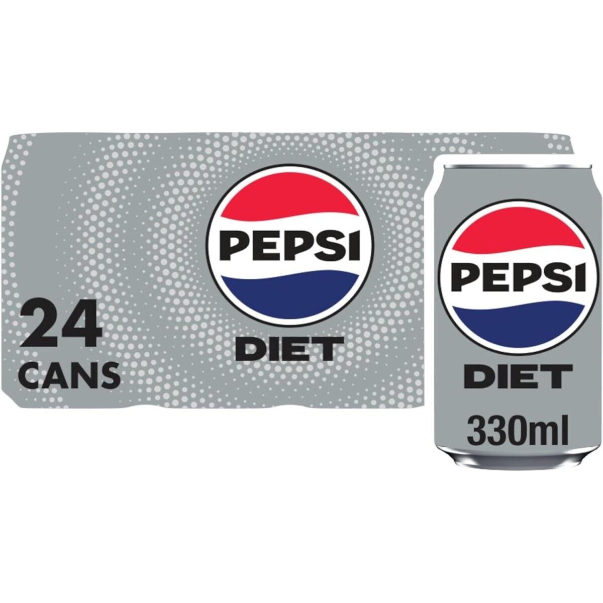 Pepsi Diet Cola Cans 24 X 330 Ml