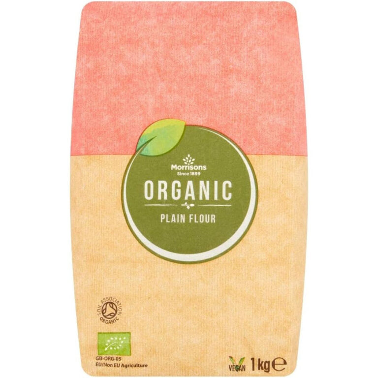 Morrisons Organic Plain Flour, 1Kg