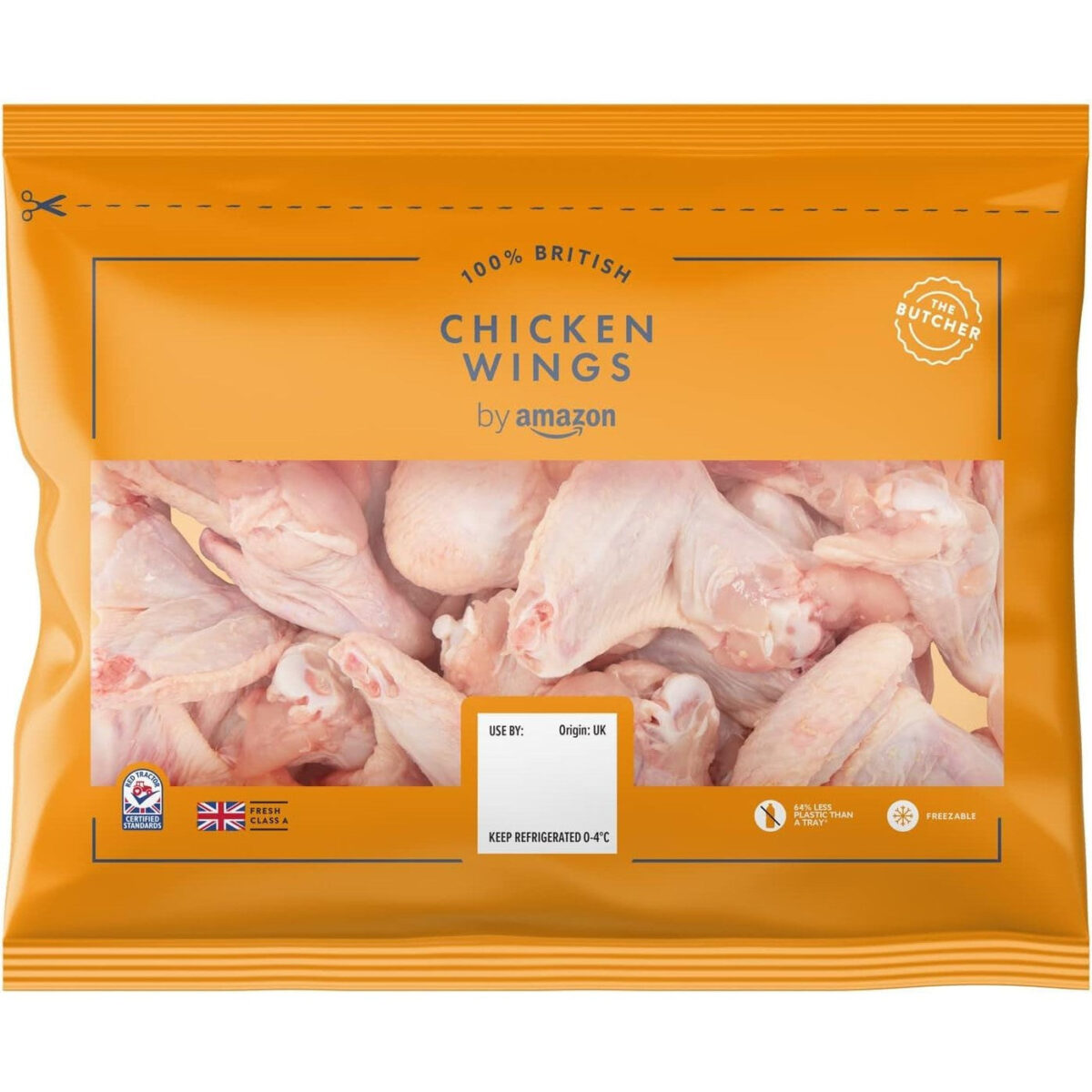By Amazon British Chicken Wings, 1Kg
