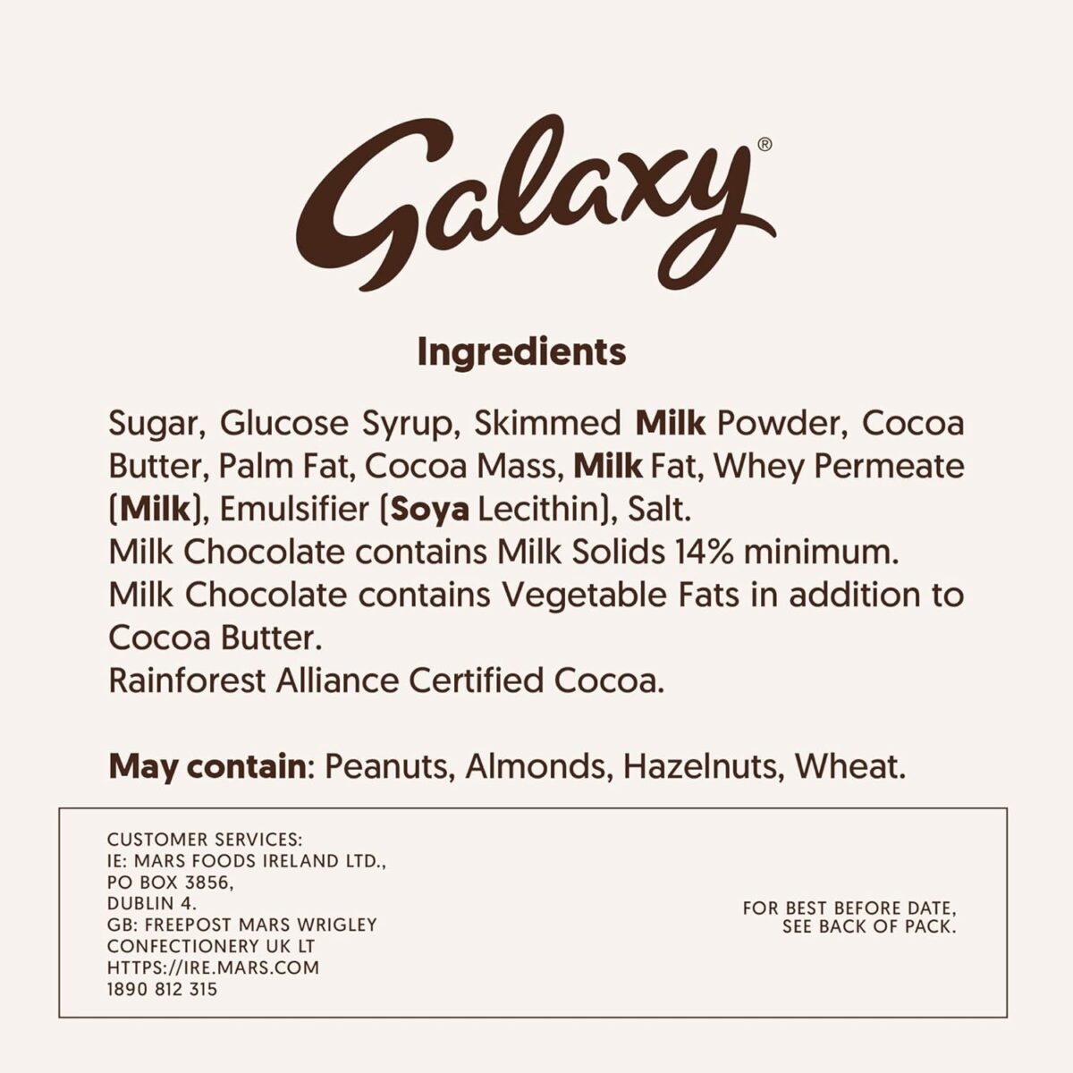 Galaxy Caramel Chocolate Block, Chocolate Gift, Milk Chocolate, Movie Night Snacks, 135G