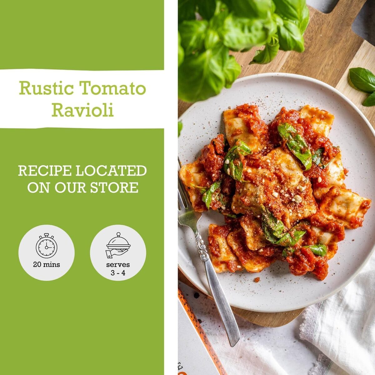 Mr Organic - Basilico Pasta Sauce - Vegan, Vegetarian, No Added Sugar, Organic and Natural Basilico and Tomato Sauce - Contains Sun Ripened Tomatoes and Basil