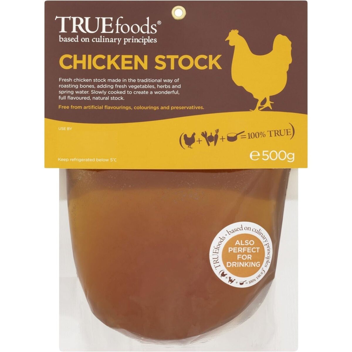 True Foods Chicken Stock, 500G