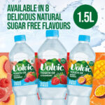 Volvic Touch of Fruit Sugar Free Mango Passion Flavoured Water, 6 X 1.5L