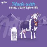 Milka Noisette Alpine Milk Chocolate Bar, Perfect for Sharing, 100G